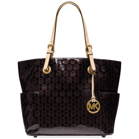 michael kors east west signature tote brown|east west signature.